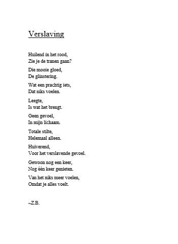 verslaving - Zack verslaving - Zack